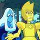 Blue and Yellow Diamond.